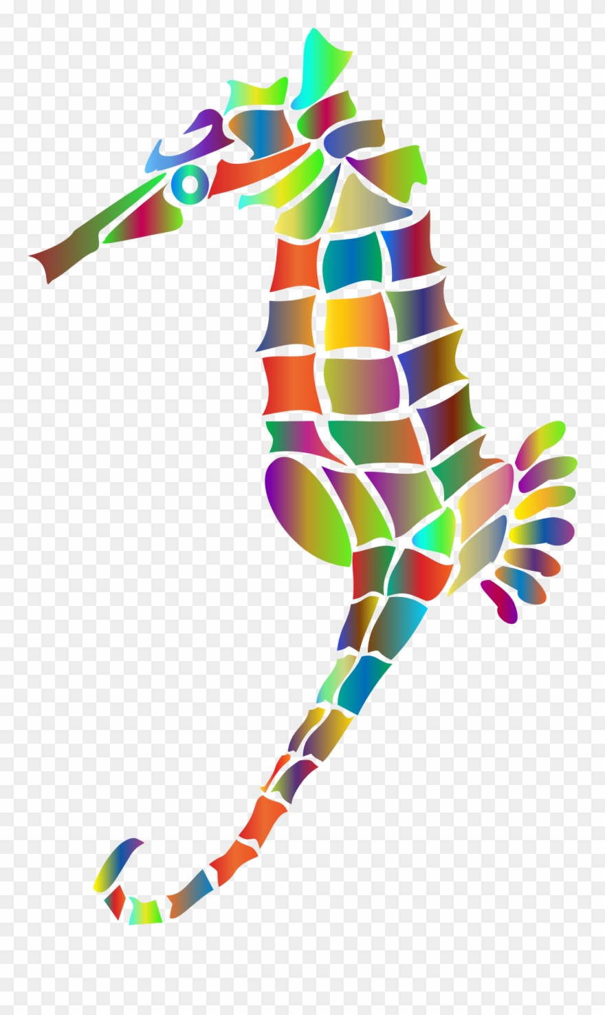 Big Image - Seahorse Clipart