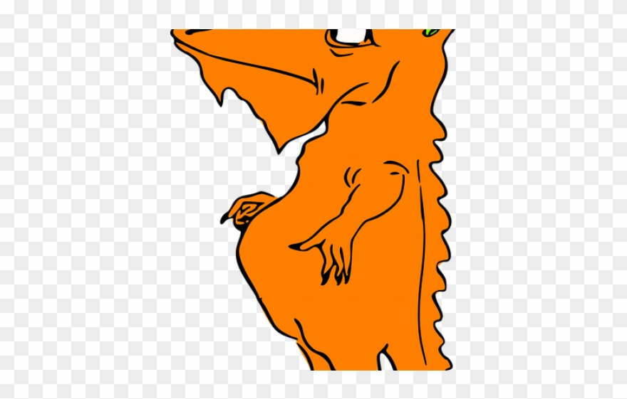 Seahorse Clipart Orange - Monster Clip Art For Kids - Png Download