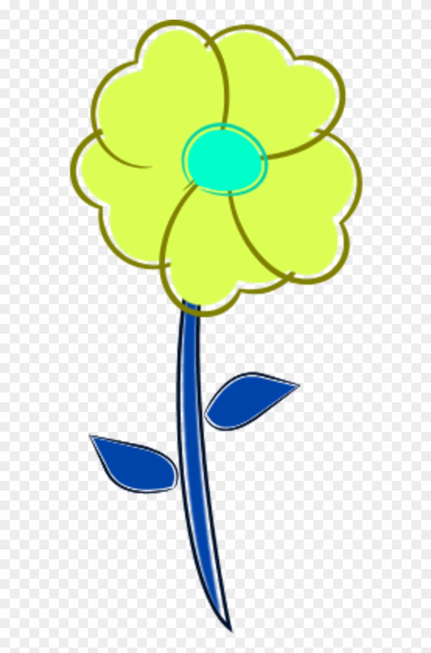 Large Flower - Flor Clip Art - Png Download