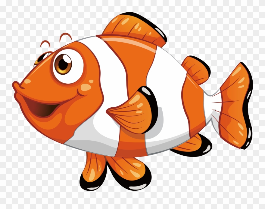Nemo Clipart Puffer Fish - Clown Fish Clipart Png Transparent Png