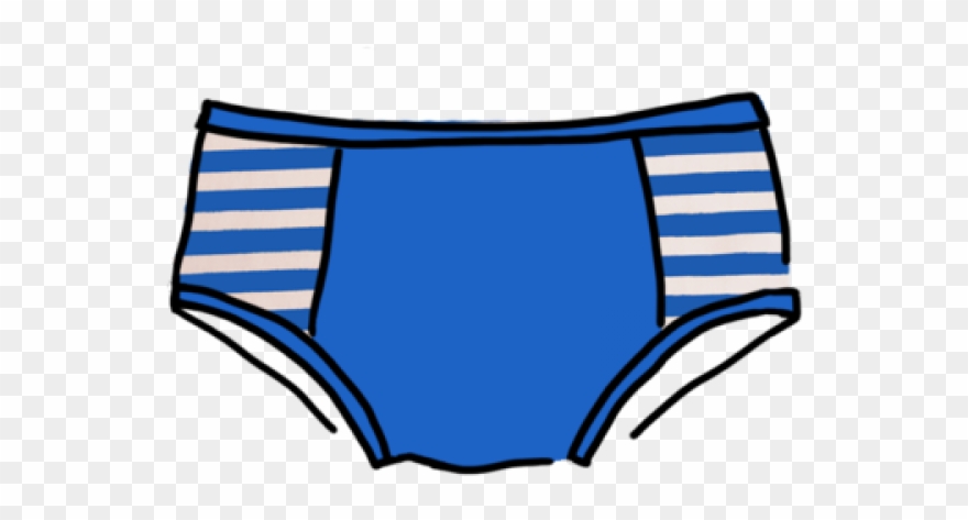 Stripe Clipart Underpants - Trousers - Png Download