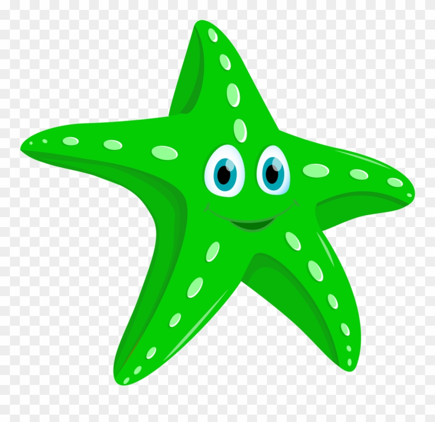 Green Frames Illustrations Hd Images Photo Catch - Violet Star Fish Cartoon Clipart