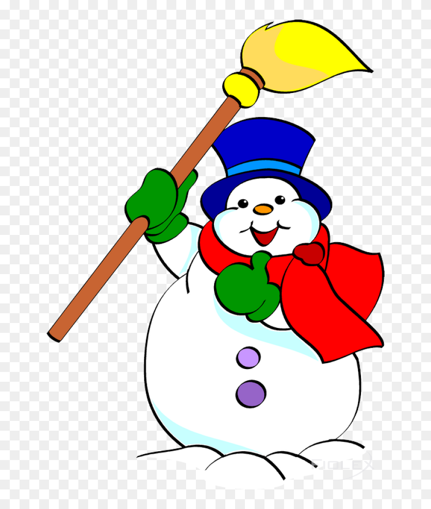 Snowman - Carolee Schneemann Clipart