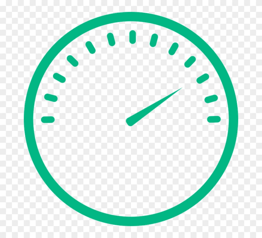 Geschwindigkeit - Car Speedometer Transparent Clipart