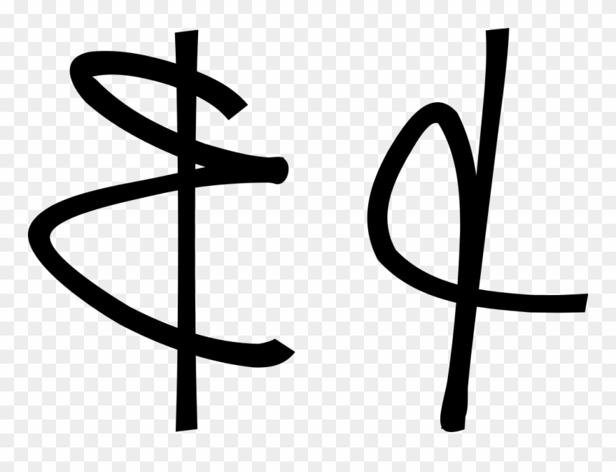 Et Handwritingsvg Wikimedia Commons - Handwritten And Symbol Clipart