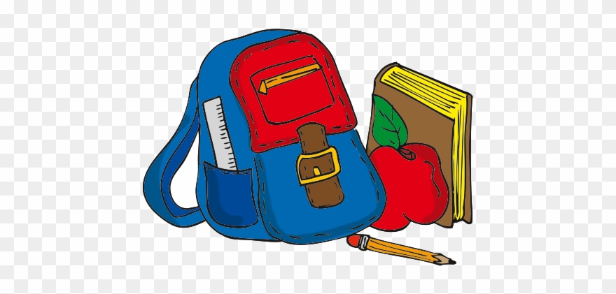 ¡hay Que Preparar La Mochila ¡qué Lindo Comprar Todo - Mochila Con Utiles Png Clipart