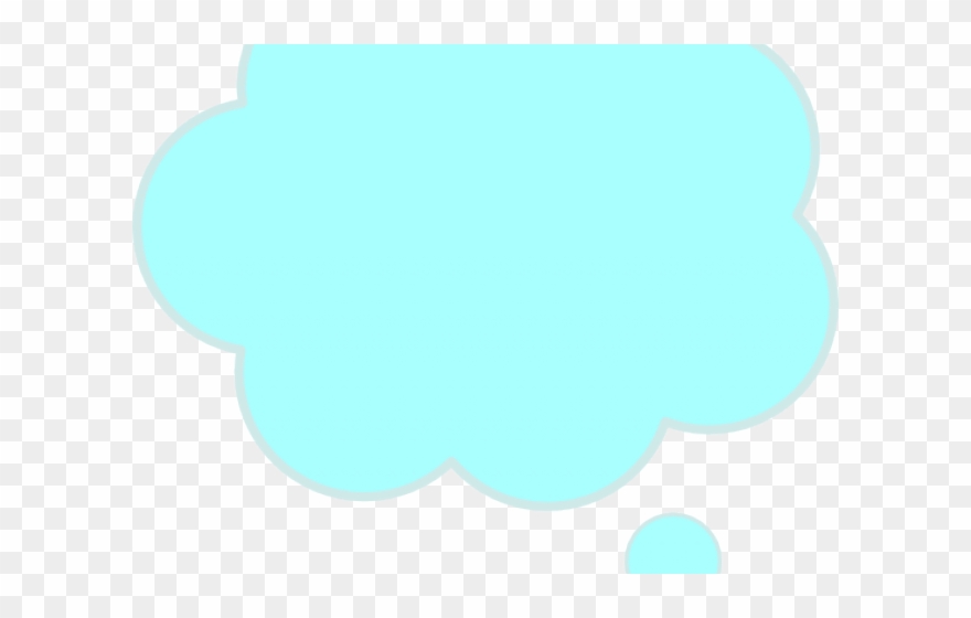 Small Clipart Thought Bubble - Circle - Png Download