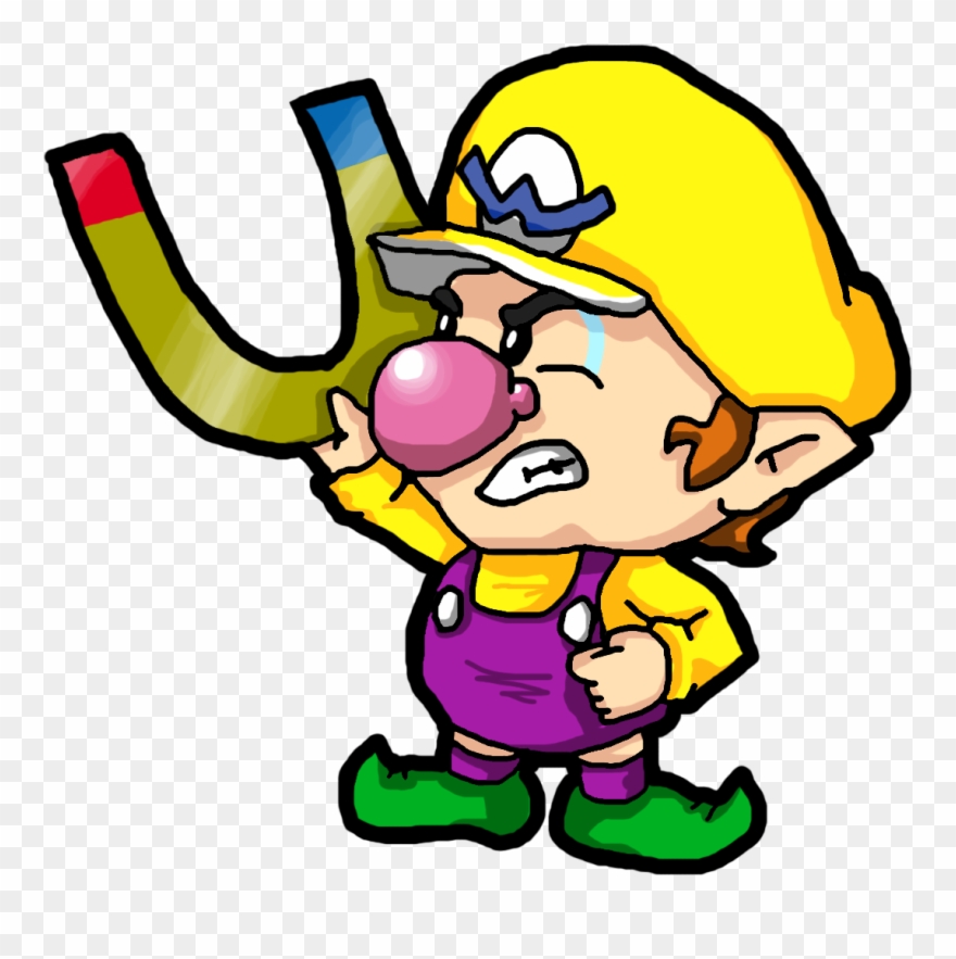 Baby Wario Tnysp - Mario Y Luigi Compañeros En El Tiempo Isla De Yoshi Clipart