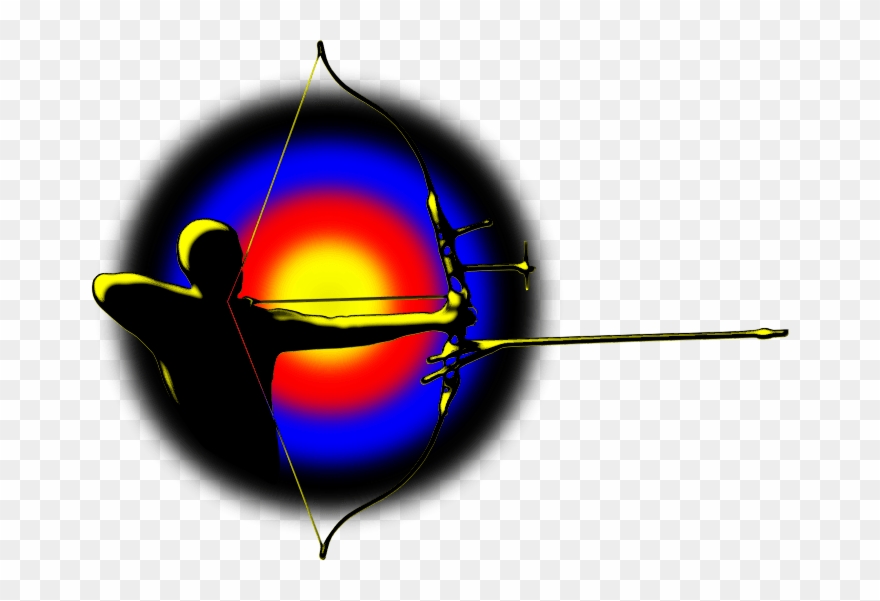 Archer Clipart Free For Download - Siluet Panahan - Png Download