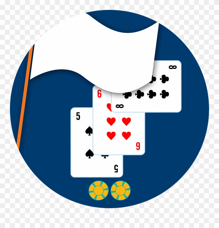 A White Flag Symbolizing A Double Down Rescue, After Clipart