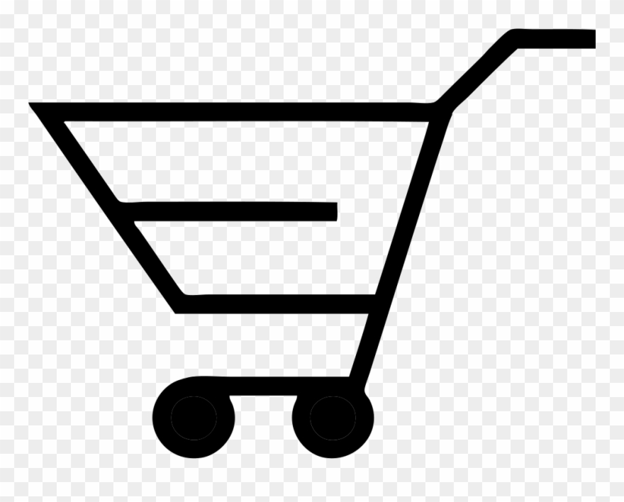 Shopping Cart Comments - Carrinho De Compra Branco Png Clipart