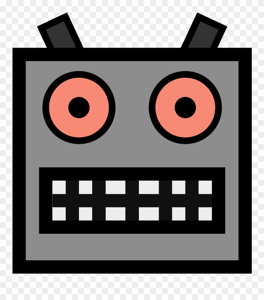 Com/wp Robot Icon - Robot Face Cartoon Clipart