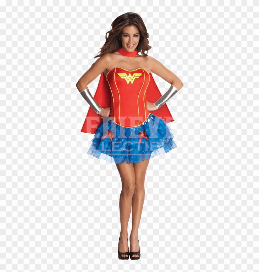 Wonder Woman Corset Transparent Background - Costume Wonder Woman Clipart