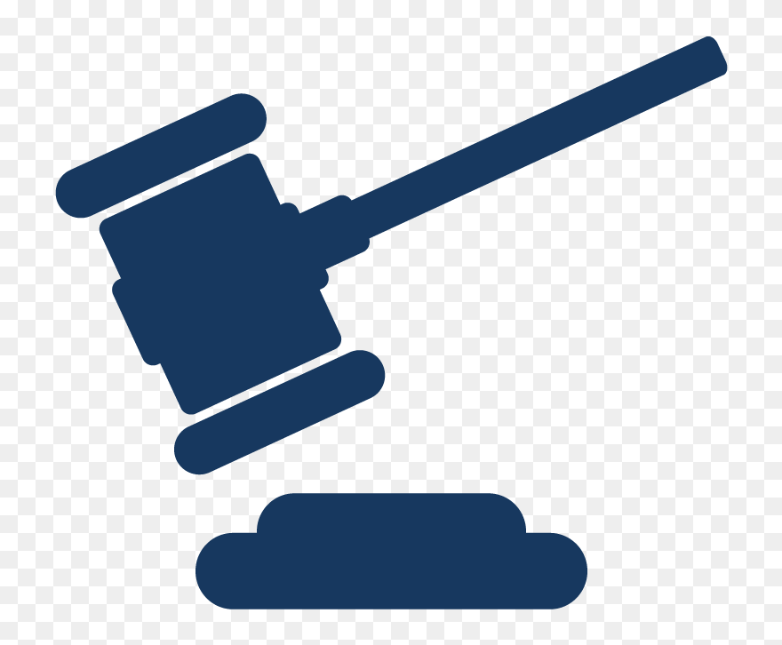 Judge - Judge Blue Icon Png Clipart
