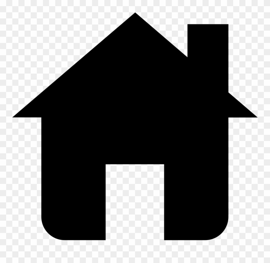 Png File - Home Icon Vector Png Clipart