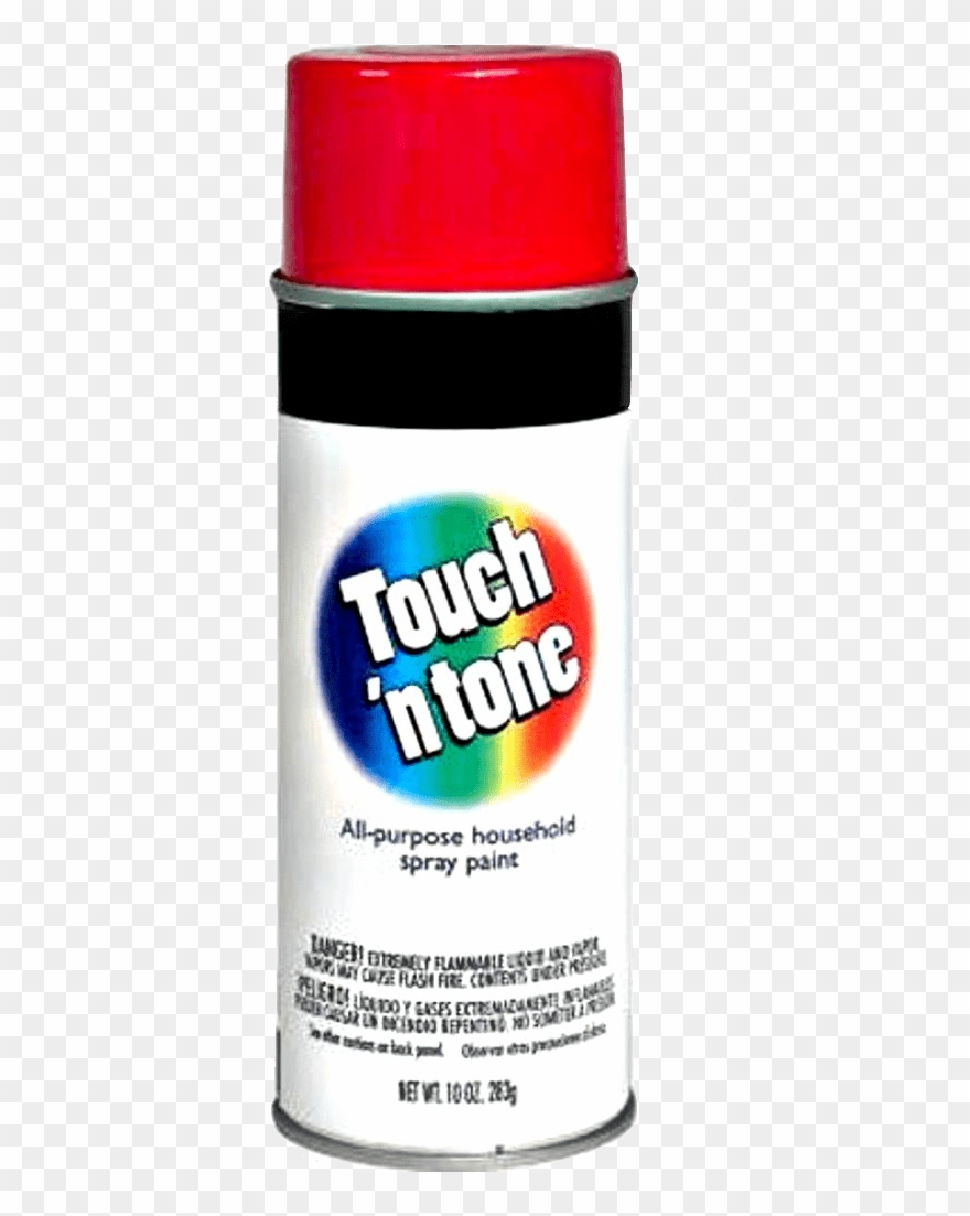 Transparent Red Spray Paint Transparent Background - Bottle Clipart