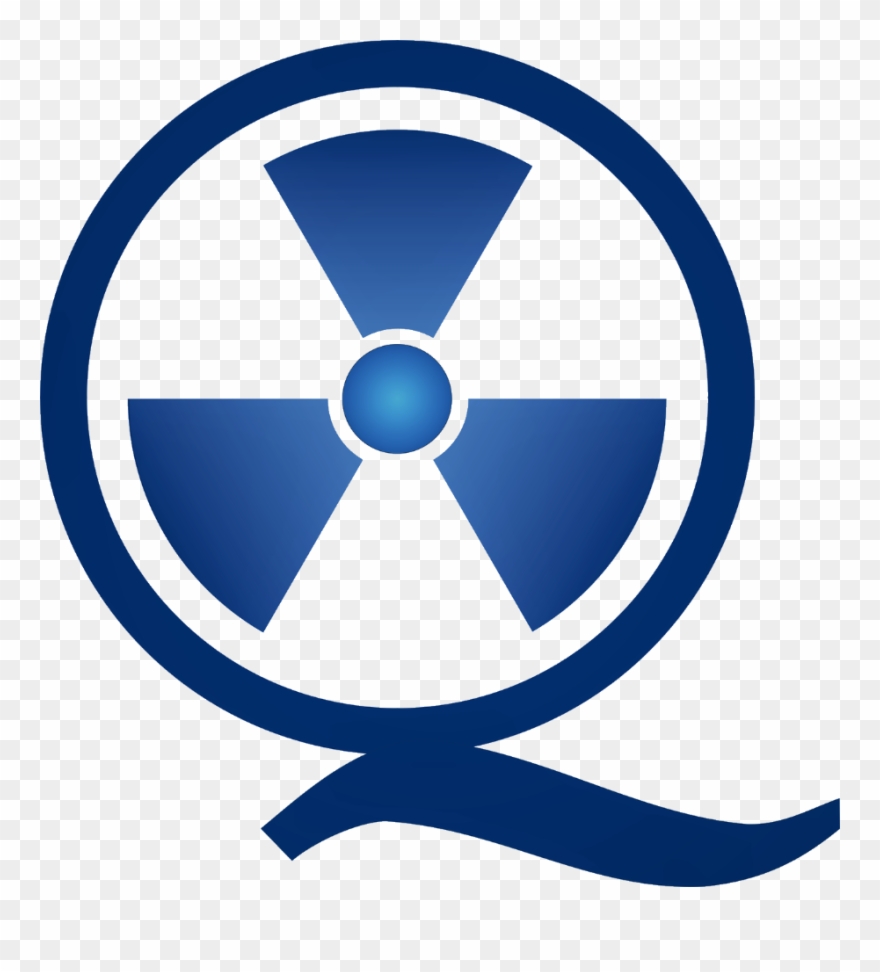 Description - Radiation Symbol Black And White Clipart