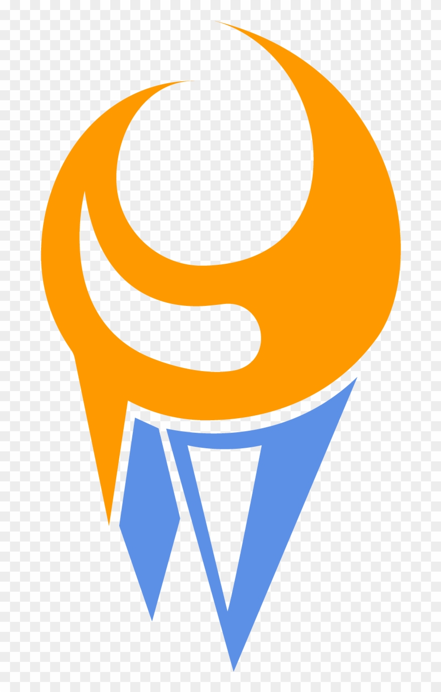 Frost Flame Logo Clipart