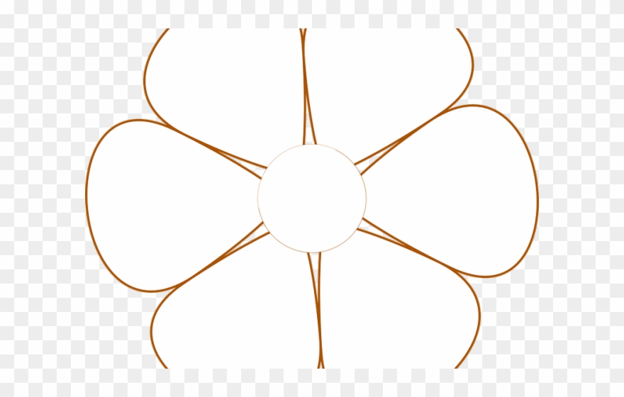 Daisy Clipart Daisy Outline - Circle - Png Download