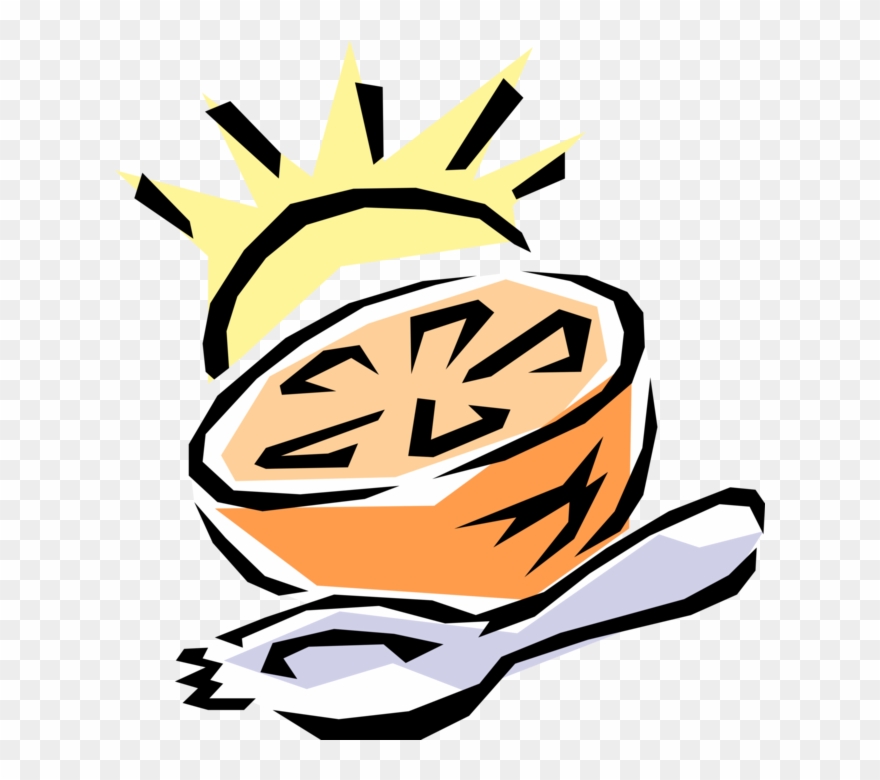 Vector Illustration Of Sweet Orange Edible Citrus Fruit Clipart