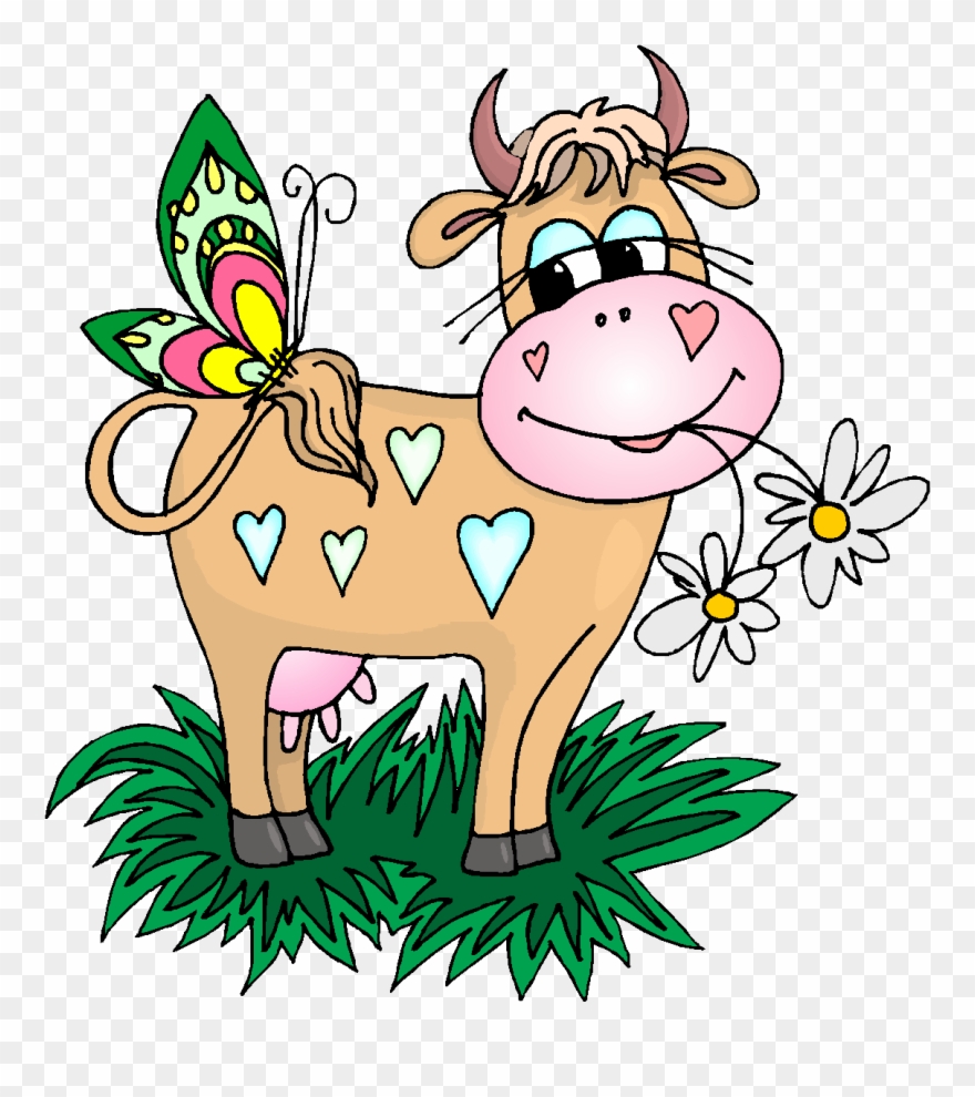 But Now He Would Love Jesus The Most - Cartoon Cows Clipart