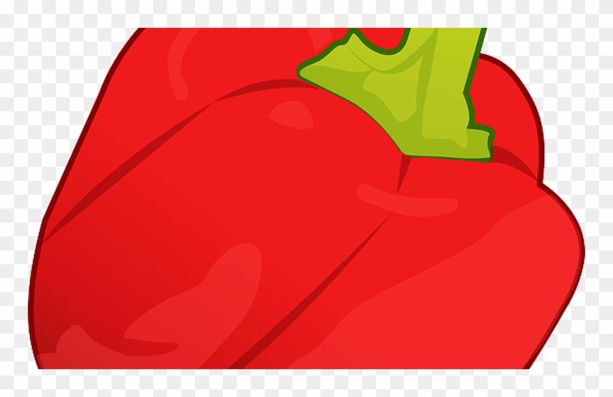 Vegetable Pepper Clip Art - Clipart Poivron - Png Download
