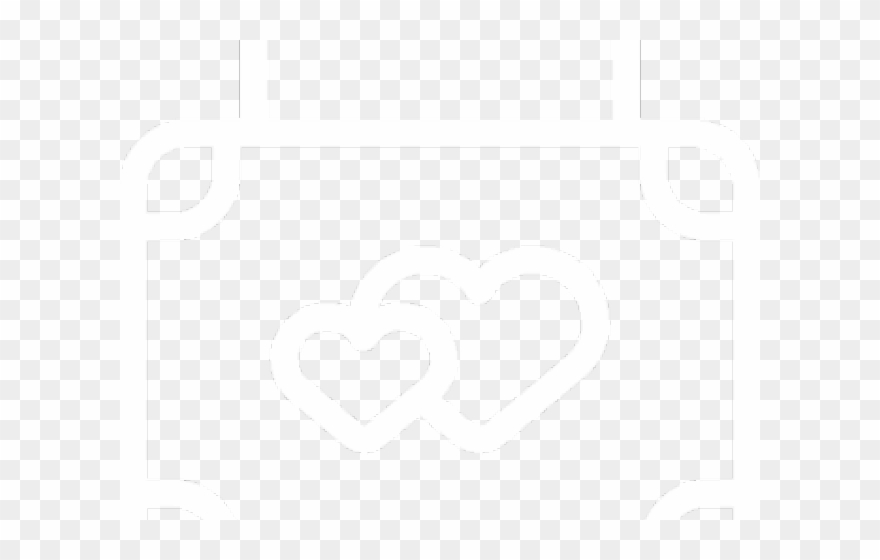 Honeymoon Clipart Wedding Reception - Heart - Png Download