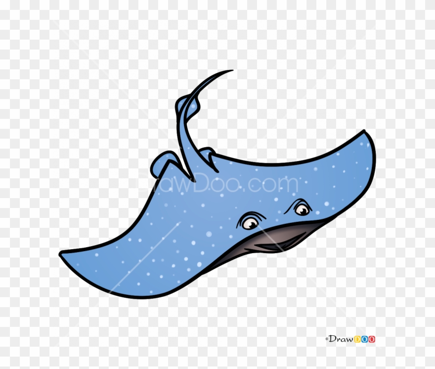 665 X 665 1 - Manta Ray Clipart