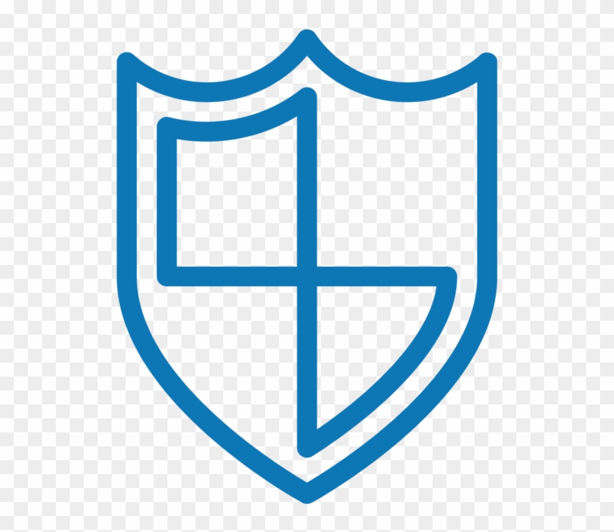 Key Achievements Icons Blue Shield - Emblem Clipart