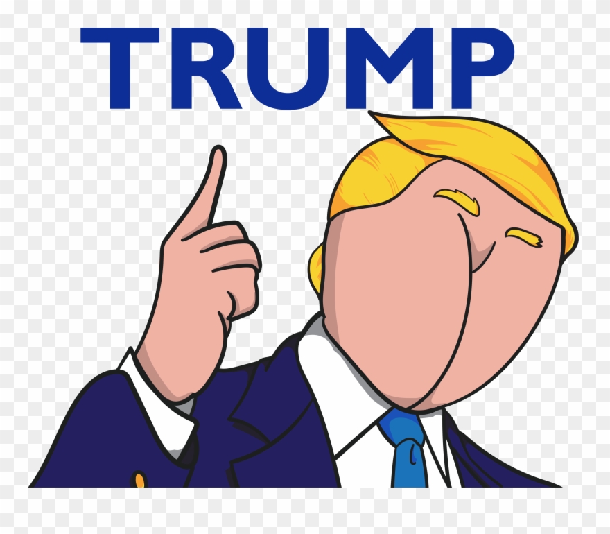 Trump Buttface Shirt Clipart