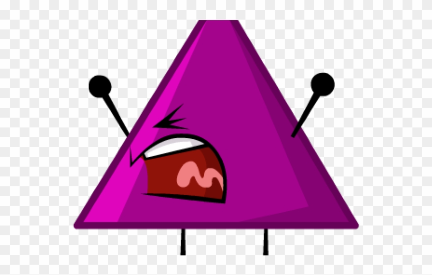 Indigo Clipart Object - Shape Battle Indigo Triangle - Png Download