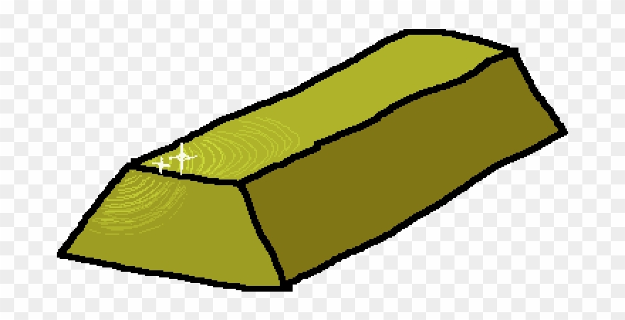 Gold Bar - Slope Clipart