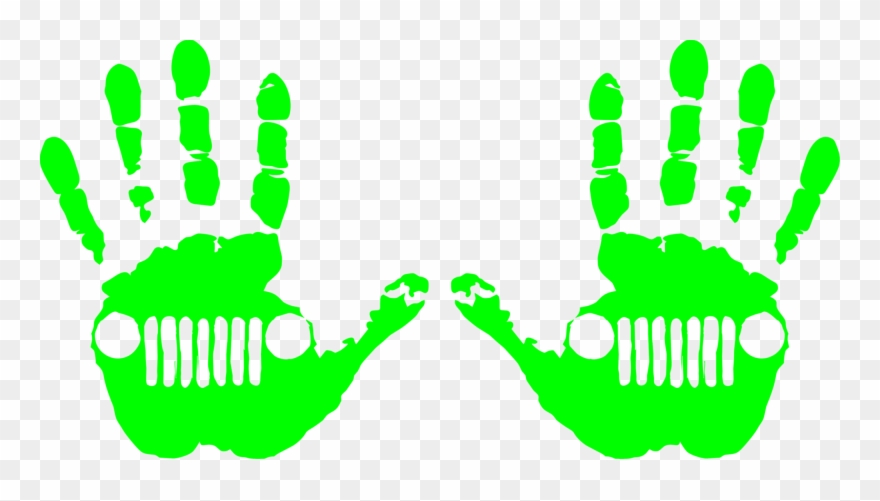 Jeep Wave - Jeep Wave Decal Clipart