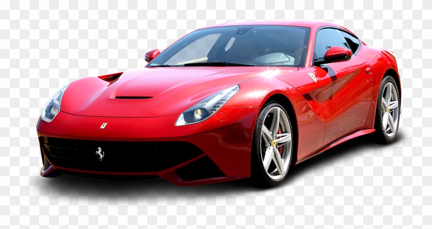 Red Ferrari F12 Berlinetta Car - 2016 Ferrari F12 Berlinetta Clipart