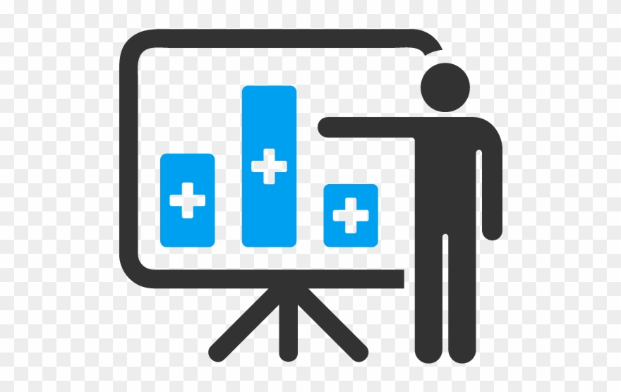 Closer To Your Practice - Presentation Round Icon Clipart