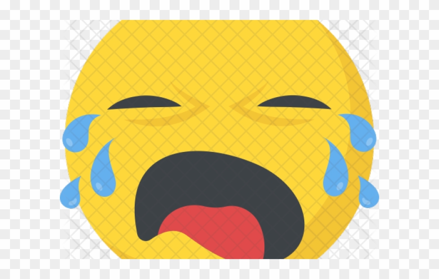 Crying Emoji Clipart Emoji Png - Illustration Transparent Png