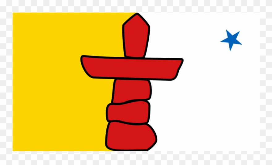 Ca Nu Nunavut Flag Icon - 1999 Nunavut Became A Territory Clipart