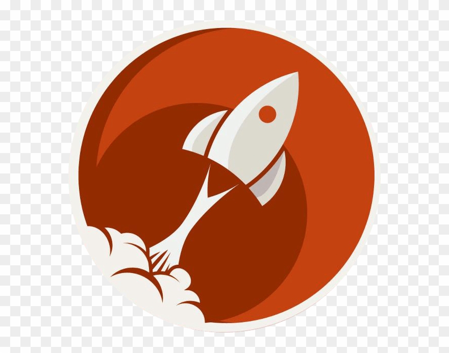 Comic Rocket Icon Clipart