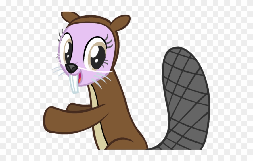 Beaver Clipart Mlp - Cartoon - Png Download