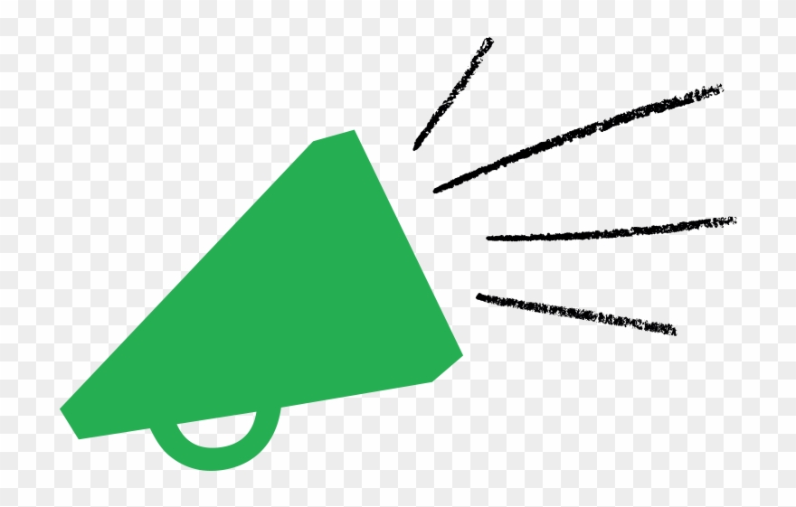 Megaphone - Triangle Clipart