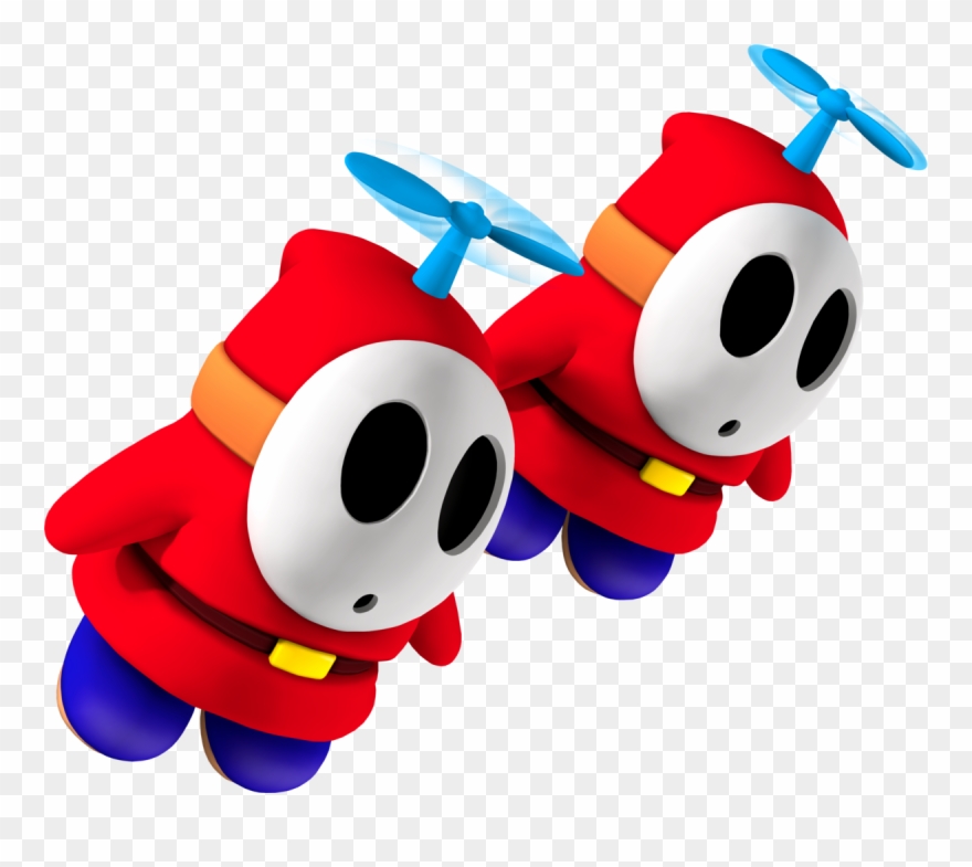 Smashwiki Β - Super Mario Fly Guy Clipart