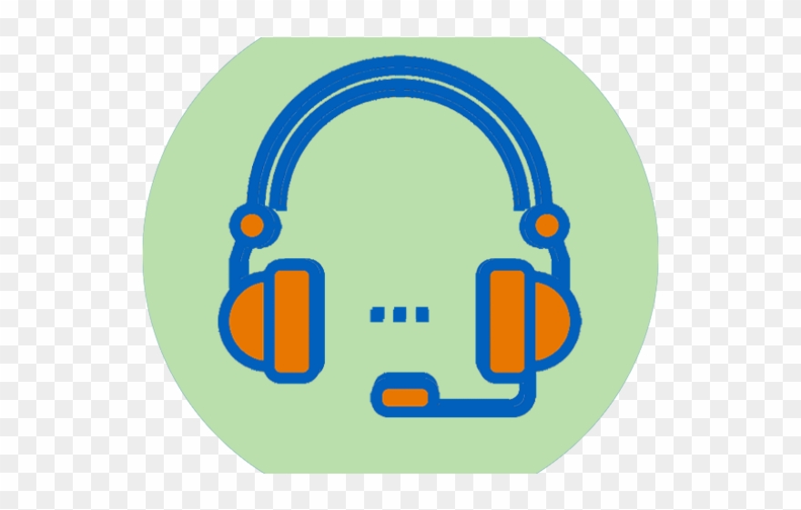 Headphone Clipart Kindergarten Center - Circle - Png Download