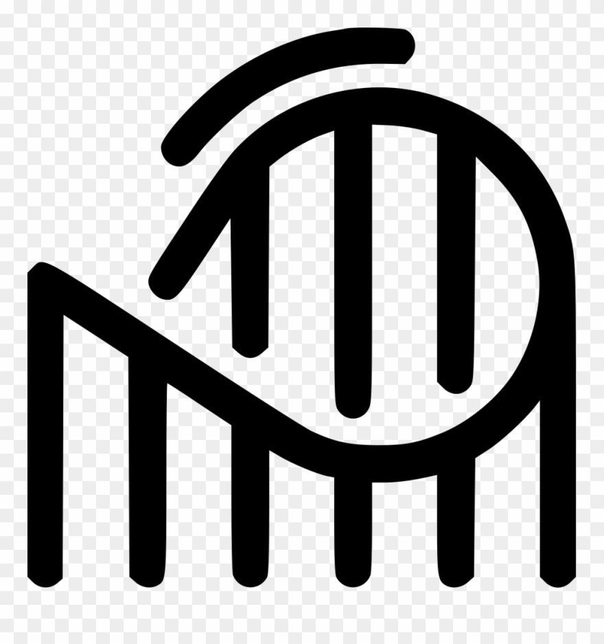 Roller Coaster Svg Png Icon Free Download - Symbol For Roller Coaster Clipart