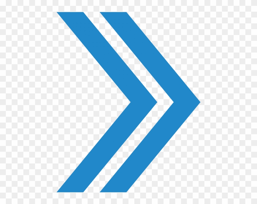 Right Blue Arrow - Colorfulness Clipart