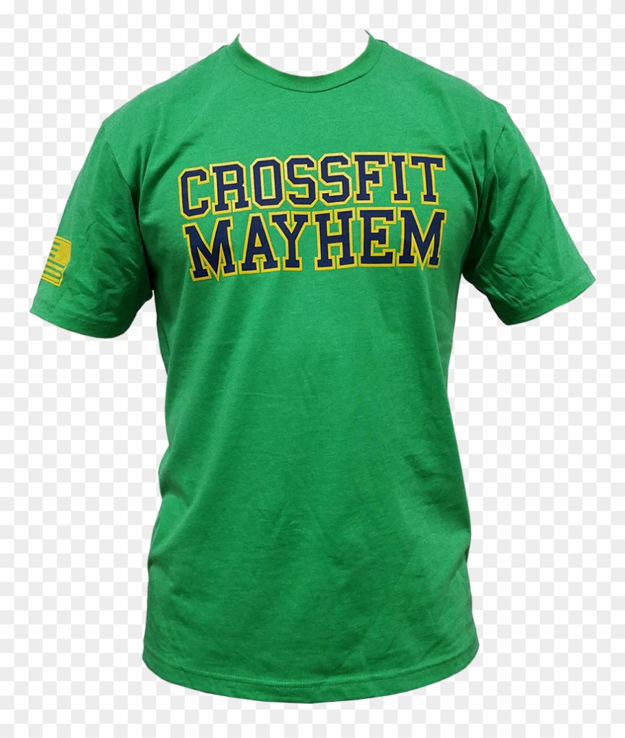 Cf Mayhem Game Day Tee-green - Active Shirt Clipart