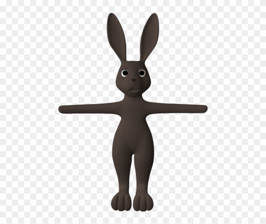 Finally, I Just Wanted To See How The Rabbit Would - Domestic Rabbit Clipart