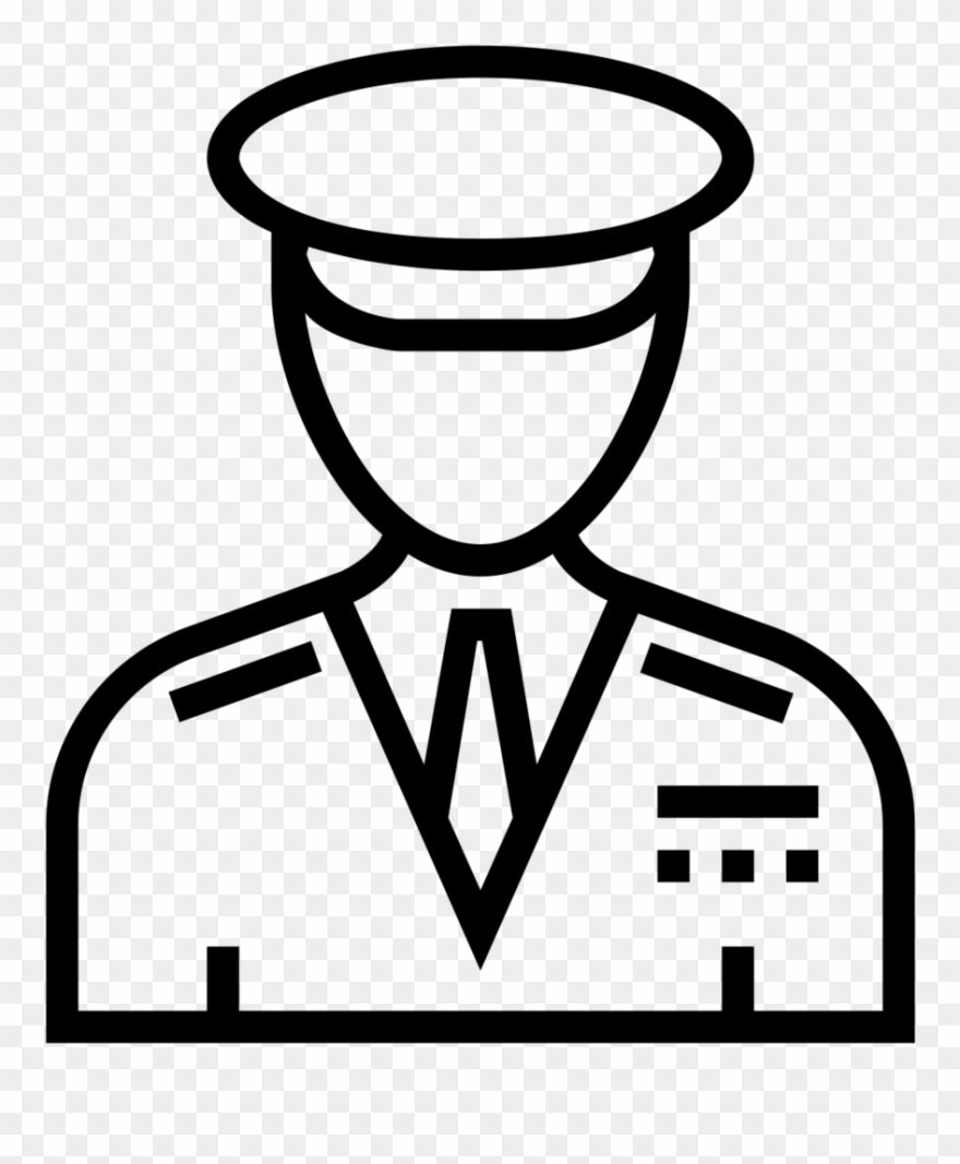 Commercial Pilots - Vector Graphics Clipart