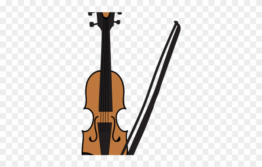 Violin Clipart Transparent Background - Viola - Png Download