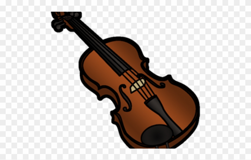 Guitar Clipart Fiddle - Violin - Png Download