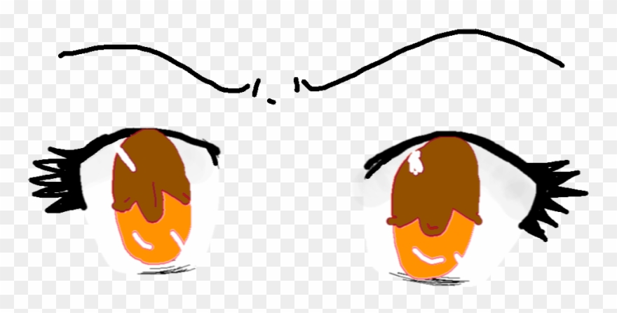 Eye - Orange Clipart